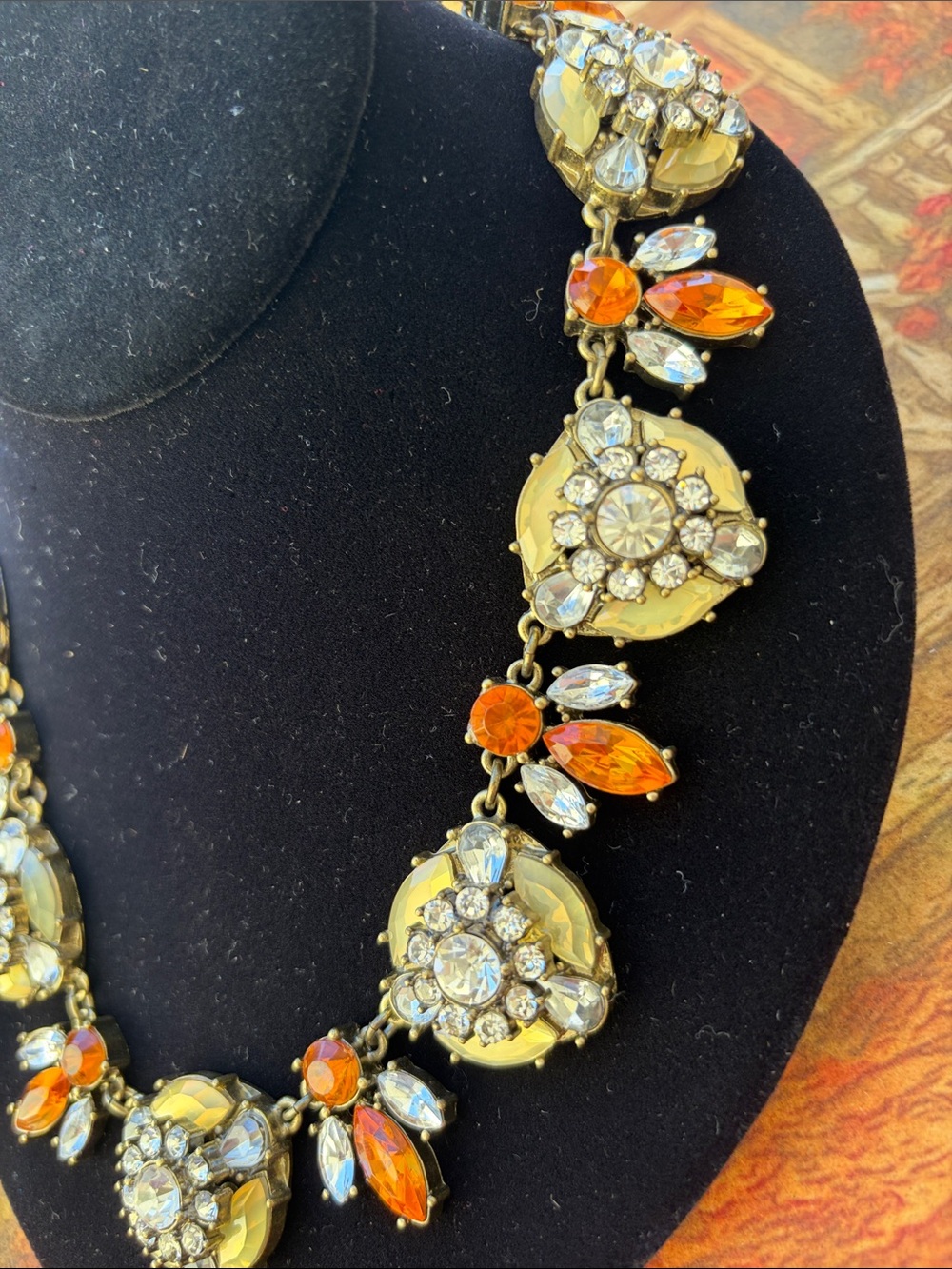 Joan Rivers Classics Collection 1990’s Vintage Rhinestone clusters - Picture 2 of 10